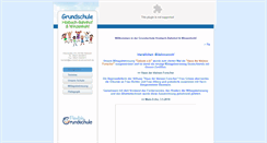 Desktop Screenshot of grundschule-winzenhohl.de